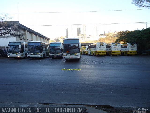 Empresa Gontijo de Transportes GARAGEM BHZ na cidade de Belo Horizonte, Minas Gerais, Brasil, por Wagner Gontijo Várzea da Palma-mg. Número da foto: #679853.