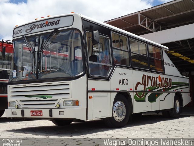 Viação Graciosa A100 na cidade de Curitiba, Paraná, Brasil, por Wagner Domingos Ivanesken. Número da foto: #681006.