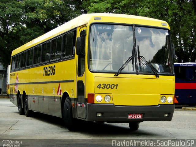 Viação Itapemirim 43001 na cidade de São Paulo, São Paulo, Brasil, por Flávio Almeida. ID da foto: 680705.