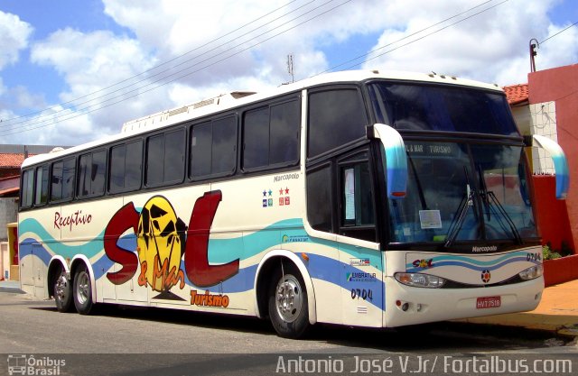 Sol e Mar Turismo 0704 na cidade de Fortaleza, Ceará, Brasil, por Antonio José. Número da foto: #679919.
