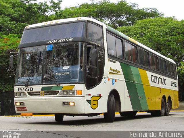 Empresa Gontijo de Transportes 15550 na cidade de São Paulo, São Paulo, Brasil, por Fernando Antunes. Número da foto: #681024.