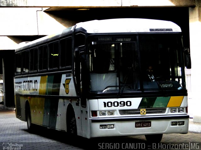 Empresa Gontijo de Transportes 10090 na cidade de Belo Horizonte, Minas Gerais, Brasil, por Sérgio Augusto Braga Canuto. ID da foto: 683192.