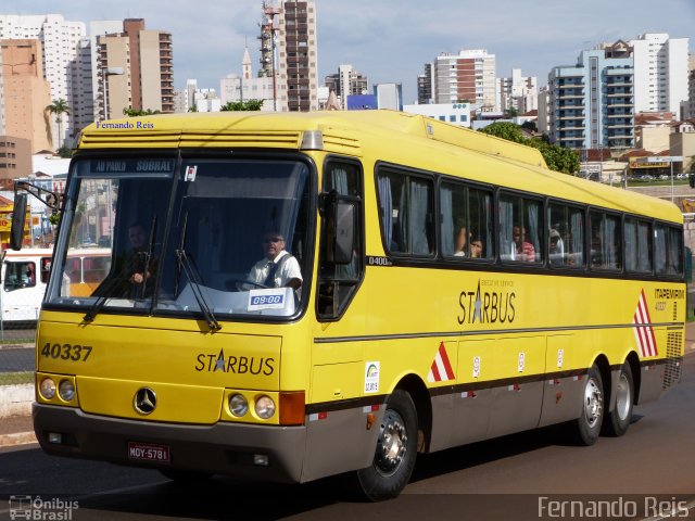 Viação Itapemirim 40337 na cidade de Ribeirão Preto, São Paulo, Brasil, por Fernando Reis. ID da foto: 681806.