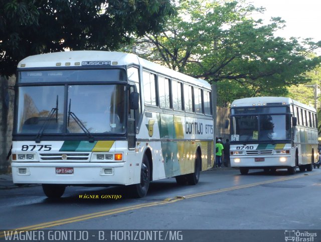 Empresa Gontijo de Transportes 8775 na cidade de Belo Horizonte, Minas Gerais, Brasil, por Wagner Gontijo Várzea da Palma-mg. ID da foto: 683409.