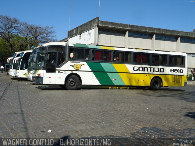 Empresa Gontijo de Transportes 8810 na cidade de Belo Horizonte, Minas Gerais, Brasil, por Wagner Gontijo Várzea da Palma-mg. ID da foto: 683415.