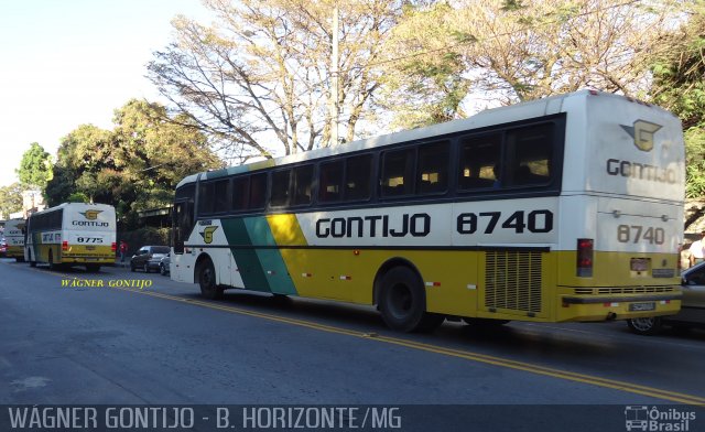 Empresa Gontijo de Transportes 8740 na cidade de Belo Horizonte, Minas Gerais, Brasil, por Wagner Gontijo Várzea da Palma-mg. ID da foto: 683412.