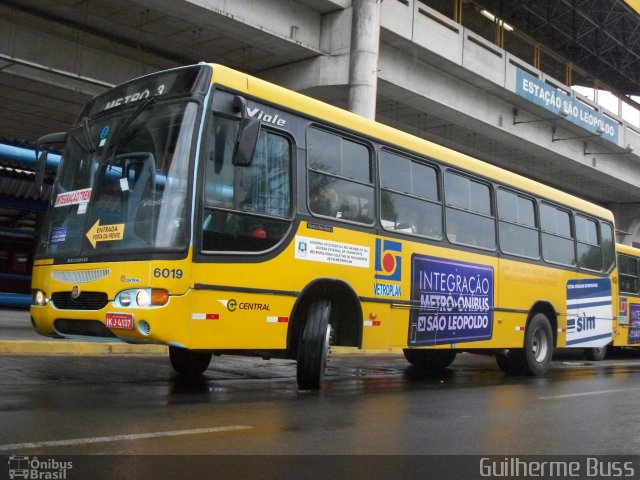Central S.A. Transportes Rodoviários e Turismo 6019 na cidade de São Leopoldo, Rio Grande do Sul, Brasil, por Jose  Fernando. Número da foto: #683824.