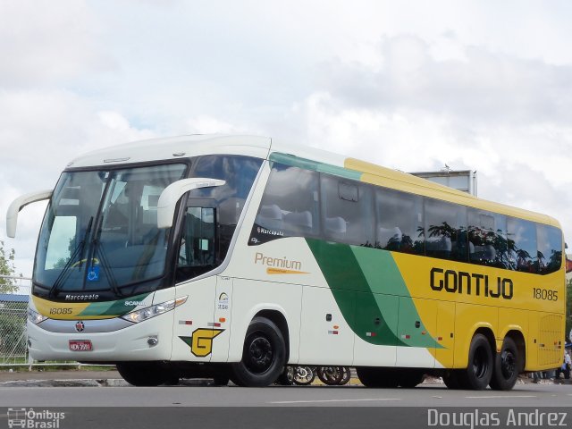 Empresa Gontijo de Transportes 18085 na cidade de Goiânia, Goiás, Brasil, por Douglas Andrez. Número da foto: #684355.