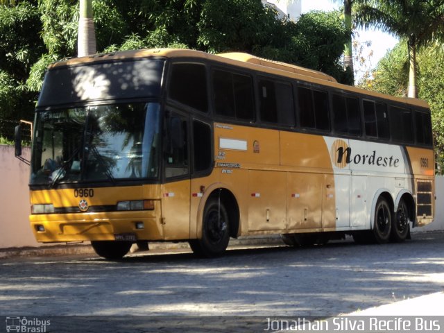 Viação Nordeste 0960 na cidade de Fortaleza, Ceará, Brasil, por Jonathan Silva. ID da foto: 685071.