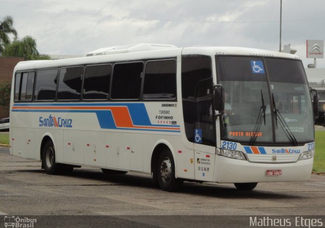 VUSC - Viação União Santa Cruz 2130 na cidade de Santa Cruz do Sul, Rio Grande do Sul, Brasil, por Matheus Etges. Número da foto: #686378.