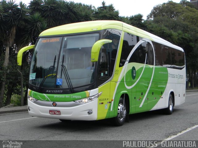 Expresso Princesa dos Campos 6151 na cidade de Curitiba, Paraná, Brasil, por Paulobuss  Guaratuba. Número da foto: #686583.
