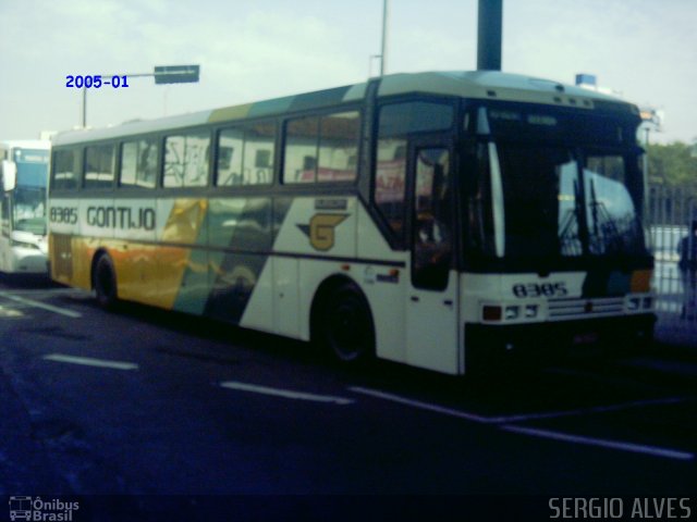 Empresa Gontijo de Transportes 8385 na cidade de Belo Horizonte, Minas Gerais, Brasil, por Sergio Alves. ID da foto: 686405.