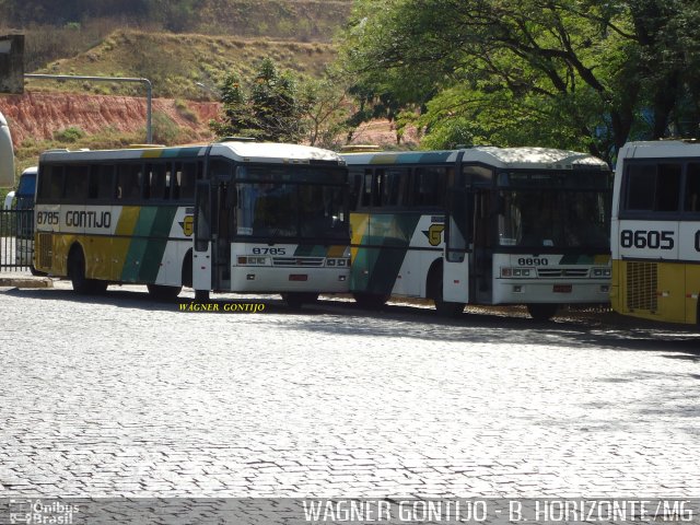 Empresa Gontijo de Transportes 8785 na cidade de Belo Horizonte, Minas Gerais, Brasil, por Wagner Gontijo Várzea da Palma-mg. ID da foto: 687315.