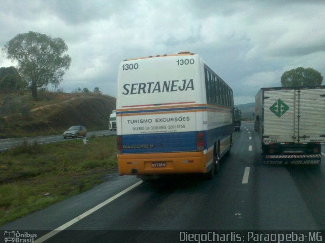 Viação Sertaneja 1300 na cidade de Paraopeba, Minas Gerais, Brasil, por Diego Charlis Coelho. Número da foto: #688086.