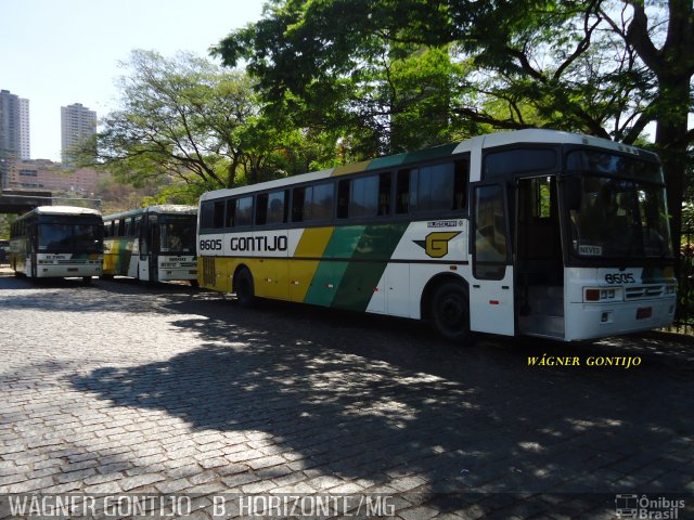 Empresa Gontijo de Transportes 8605 na cidade de Belo Horizonte, Minas Gerais, Brasil, por Wagner Gontijo Várzea da Palma-mg. ID da foto: 687276.