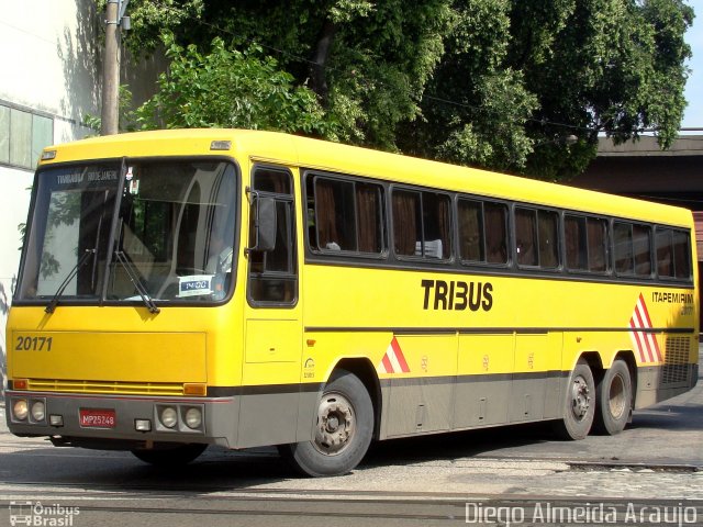 Viação Itapemirim 20171 na cidade de Rio de Janeiro, Rio de Janeiro, Brasil, por Diego Almeida Araujo. Número da foto: #687866.