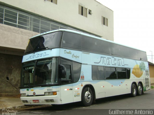 Transportadora Turística Natal 1000 na cidade de Araxá, Minas Gerais, Brasil, por Guilherme Antonio. ID da foto: 689907.