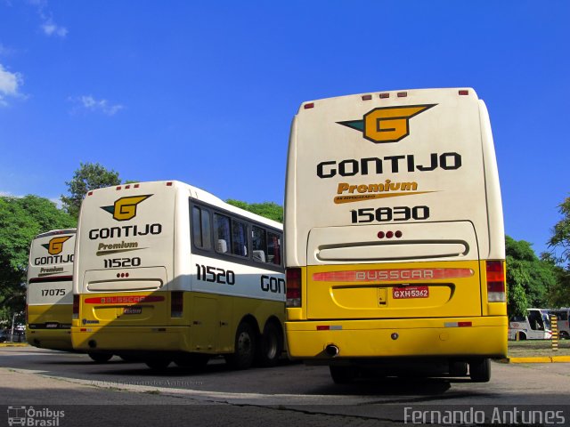 Empresa Gontijo de Transportes 15830 na cidade de São Paulo, São Paulo, Brasil, por Fernando Antunes. Número da foto: #689627.