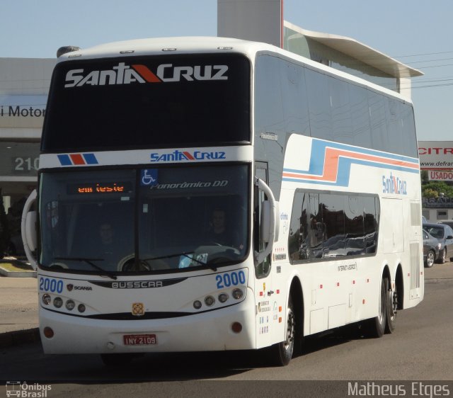VUSC - Viação União Santa Cruz 2000 na cidade de Santa Cruz do Sul, Rio Grande do Sul, Brasil, por Matheus Etges. Número da foto: #689593.
