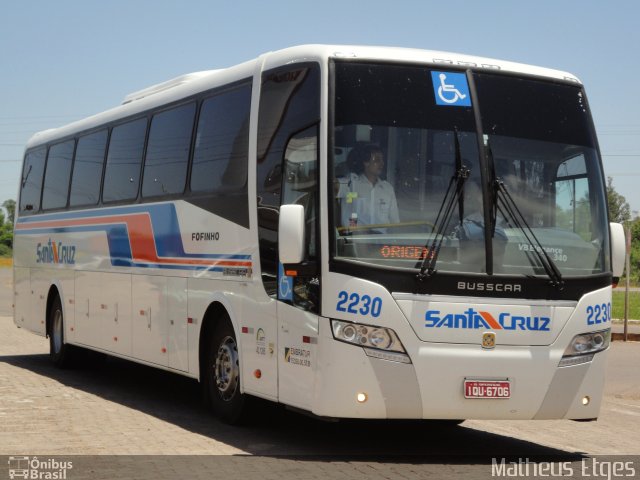 VUSC - Viação União Santa Cruz 2230 na cidade de Santa Cruz do Sul, Rio Grande do Sul, Brasil, por Matheus Etges. ID da foto: 689524.