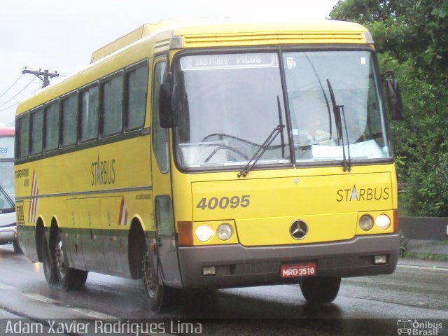 Viação Itapemirim 40095 na cidade de Cubatão, São Paulo, Brasil, por Adam Xavier Rodrigues Lima. Número da foto: #689284.