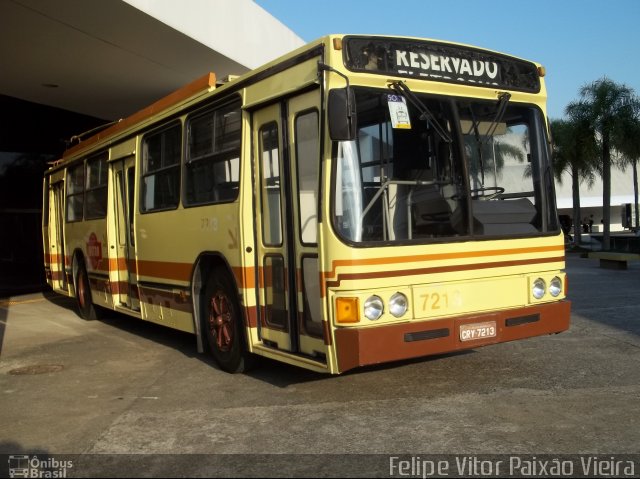 Metra - Sistema Metropolitano de Transporte 7213 na cidade de São Paulo, São Paulo, Brasil, por Felipe Vitor Paixão Vieira. ID da foto: 688438.