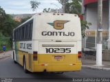 Empresa Gontijo de Transportes 10235 na cidade de Coronel Fabriciano, Minas Gerais, Brasil, por Joase Batista da Silva. ID da foto: :id.