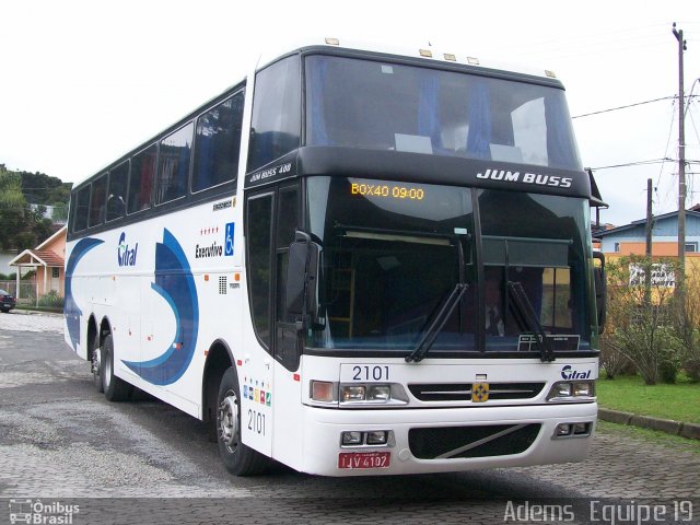 Citral Transporte e Turismo 2101 na cidade de Canela, Rio Grande do Sul, Brasil, por Adems  Equipe 19. Número da foto: #691828.