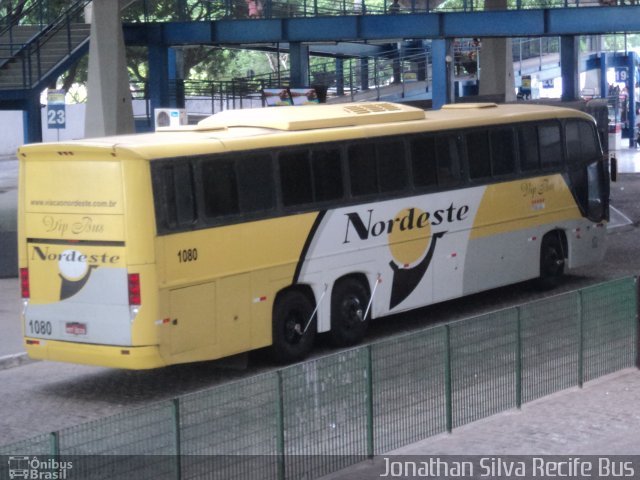 Viação Nordeste 1080 na cidade de Fortaleza, Ceará, Brasil, por Jonathan Silva. ID da foto: 692550.