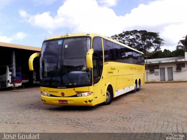 Viação Itapemirim 5519 na cidade de Muriaé, Minas Gerais, Brasil, por José Goulart. Número da foto: #648912.