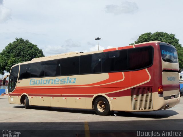 Auto Viação Goianésia 149003-1 na cidade de Goiânia, Goiás, Brasil, por Douglas Andrez. Número da foto: #649464.