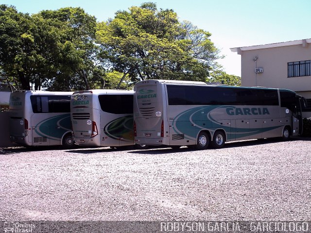 Viação Garcia 7522 na cidade de Guaíra, Paraná, Brasil, por Robyson Garcia. Número da foto: #648712.
