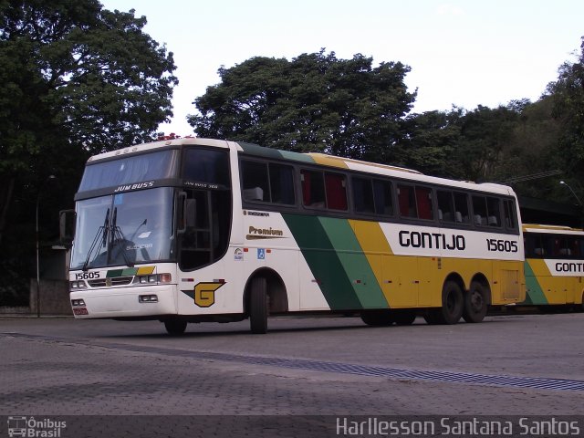 Empresa Gontijo de Transportes 15605 na cidade de Belo Horizonte, Minas Gerais, Brasil, por Harllesson Santana Santos. ID da foto: 694137.