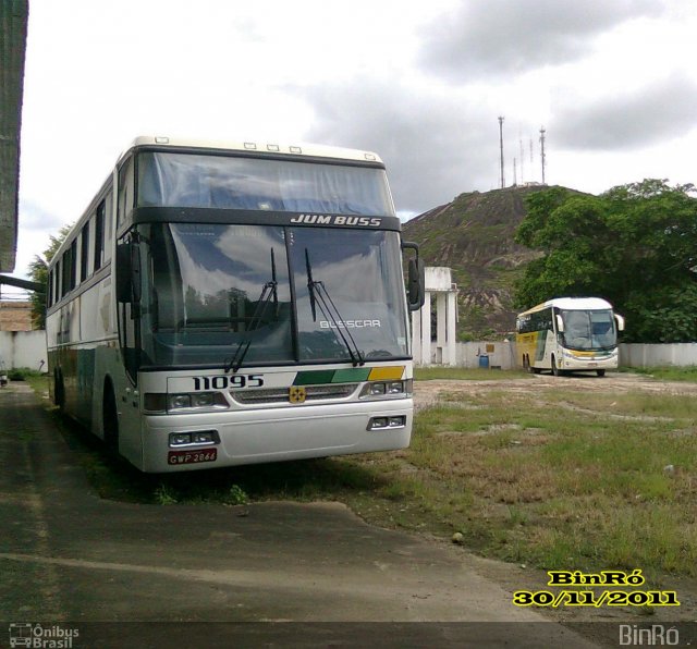 Empresa Gontijo de Transportes 11095 na cidade de Nanuque, Minas Gerais, Brasil, por Robson Souza. Número da foto: #693411.