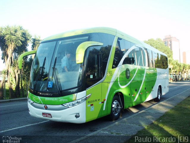 Expresso Princesa dos Campos 6155 na cidade de Curitiba, Paraná, Brasil, por Paulo Ricardo. Número da foto: #693684.