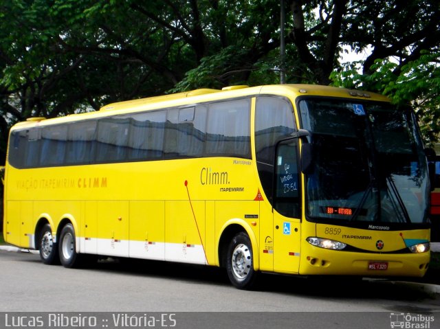 Viação Itapemirim 8859 na cidade de Vitória, Espírito Santo, Brasil, por Lucas  Ribeiro. Número da foto: #651029.