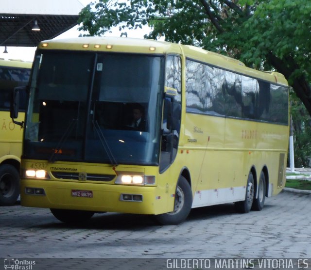 Viação Itapemirim 45337 na cidade de Vitória, Espírito Santo, Brasil, por Gilberto Martins. Número da foto: #651158.