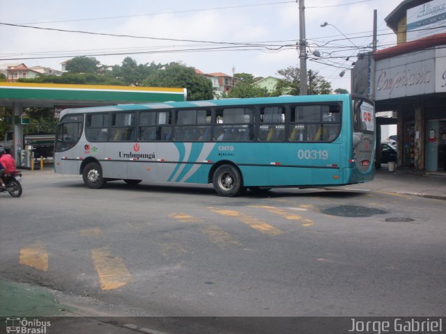 Auto Viação Urubupungá 00319 na cidade de Osasco, São Paulo, Brasil, por Jorge  Gabriel. Número da foto: #650668.