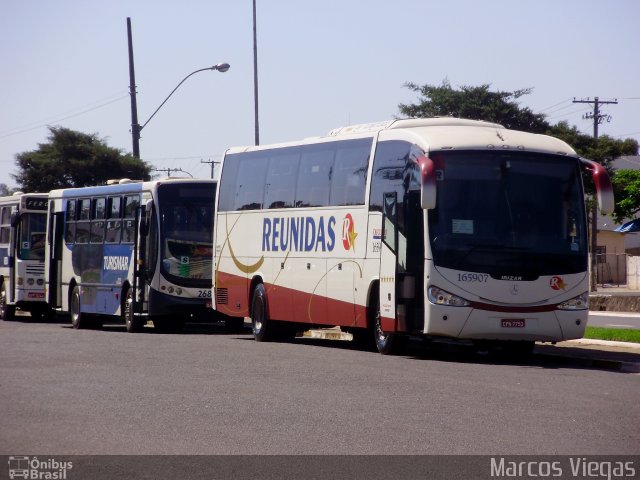 Empresa Reunidas Paulista de Transportes 165907 na cidade de Lins, São Paulo, Brasil, por Marcos Viegas. ID da foto: 652182.