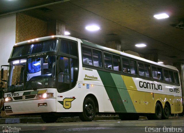 Empresa Gontijo de Transportes 15785 na cidade de Belo Horizonte, Minas Gerais, Brasil, por César Ônibus. ID da foto: 652269.