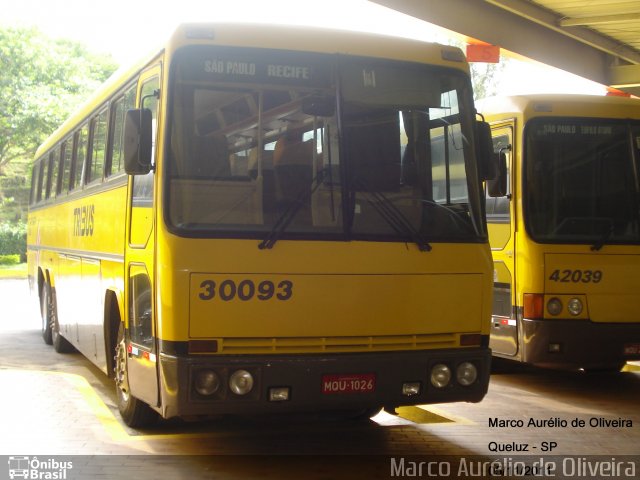 Viação Itapemirim 30093 na cidade de Queluz, São Paulo, Brasil, por Marco Aurélio de Oliveira. ID da foto: 655219.