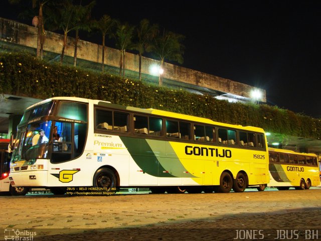 Empresa Gontijo de Transportes 15825 na cidade de Belo Horizonte, Minas Gerais, Brasil, por Jones Bh. ID da foto: 654435.