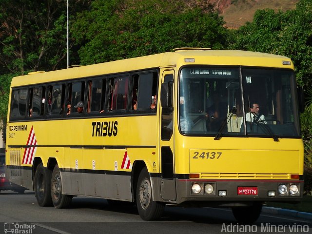 Viação Itapemirim 24137 na cidade de Aparecida, São Paulo, Brasil, por Adriano Minervino. Número da foto: #654758.