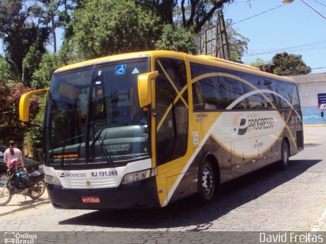 Viação Progresso 36138 na cidade de Vassouras, Rio de Janeiro, Brasil, por David Freitas. ID da foto: 654116.