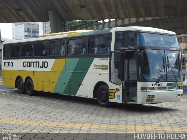 Empresa Gontijo de Transportes 11310 na cidade de Belo Horizonte, Minas Gerais, Brasil, por Humberto Rocha. Número da foto: #653945.