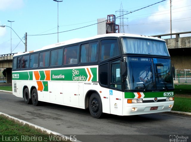 Cia. São Geraldo de Viação 6353 na cidade de Vitória, Espírito Santo, Brasil, por Lucas  Ribeiro. Número da foto: #656017.