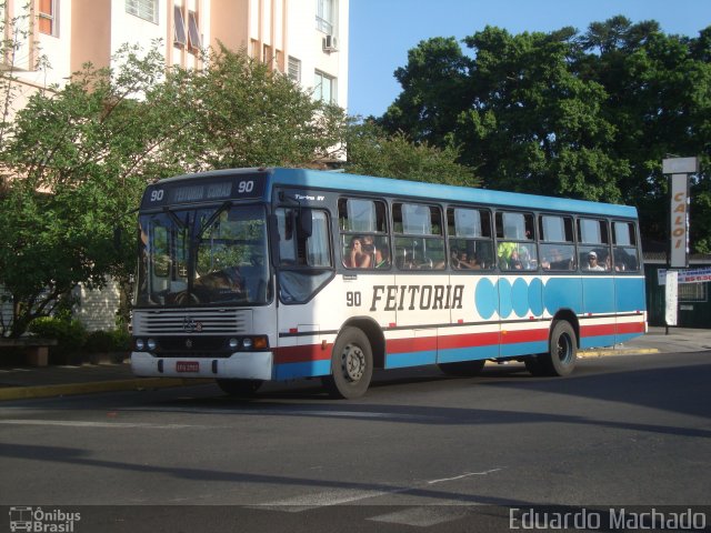 Viação Feitoria 90 na cidade de São Leopoldo, Rio Grande do Sul, Brasil, por Eduardo Machado. ID da foto: 655553.