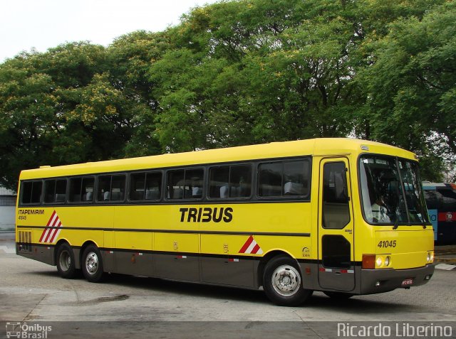 Viação Itapemirim 41045 na cidade de São Paulo, São Paulo, Brasil, por Ricardo Liberino. Número da foto: #658436.