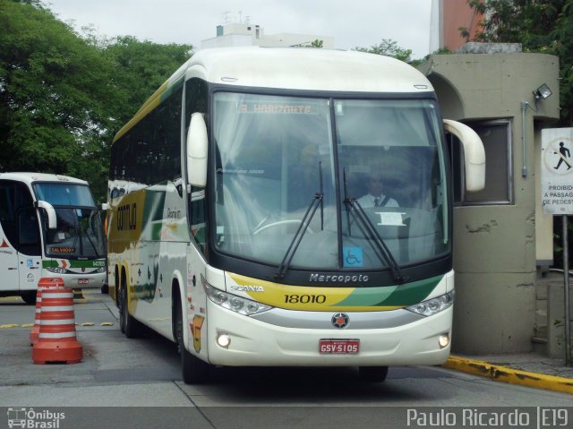 Empresa Gontijo de Transportes 18010 na cidade de São Paulo, São Paulo, Brasil, por Paulo Ricardo. Número da foto: #658285.