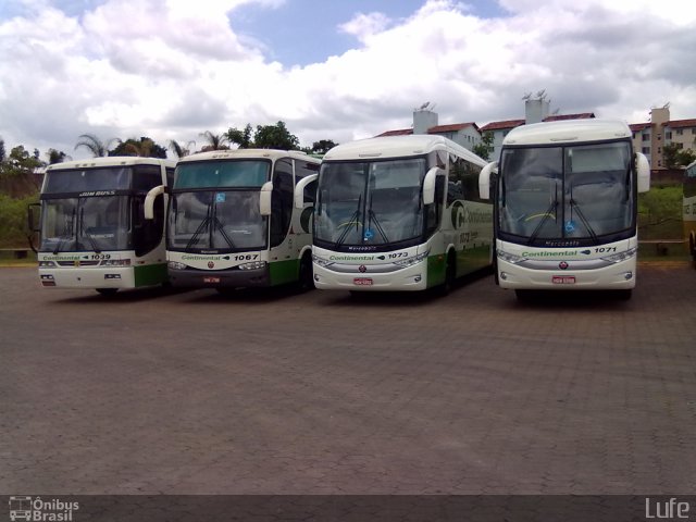 Viação Continental de Transportes  na cidade de Patos de Minas, Minas Gerais, Brasil, por Luis Fernando Alves. Número da foto: #658658.